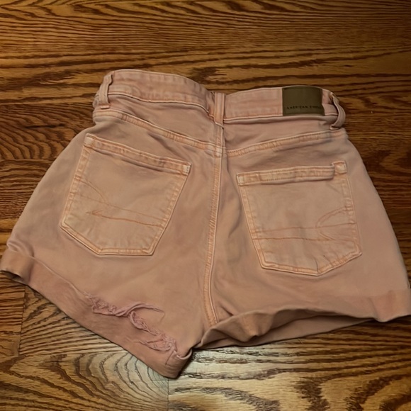 || American eagle pink jean shorts - Picture 2 of 2